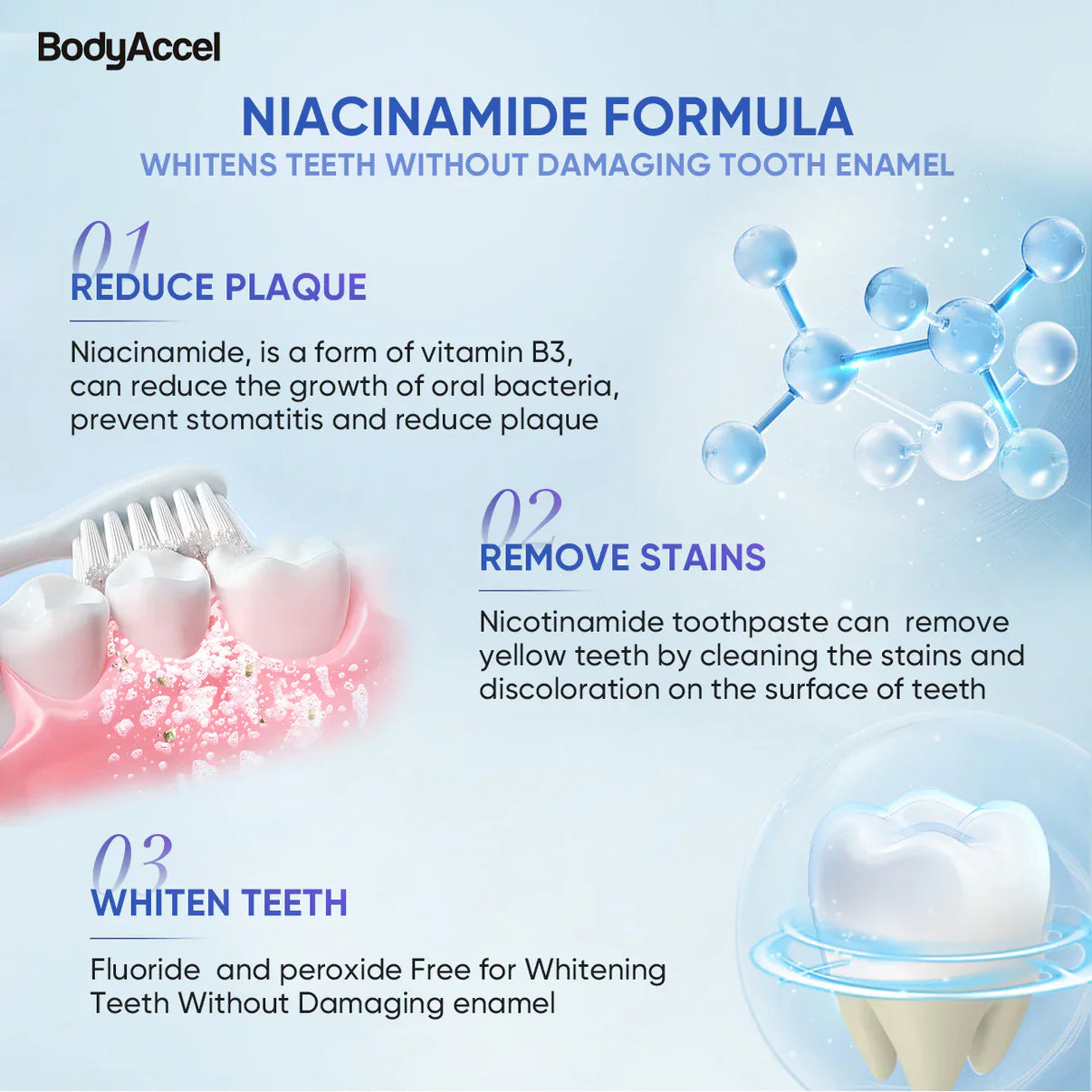 Original Niacinamide Whitening Toothpaste