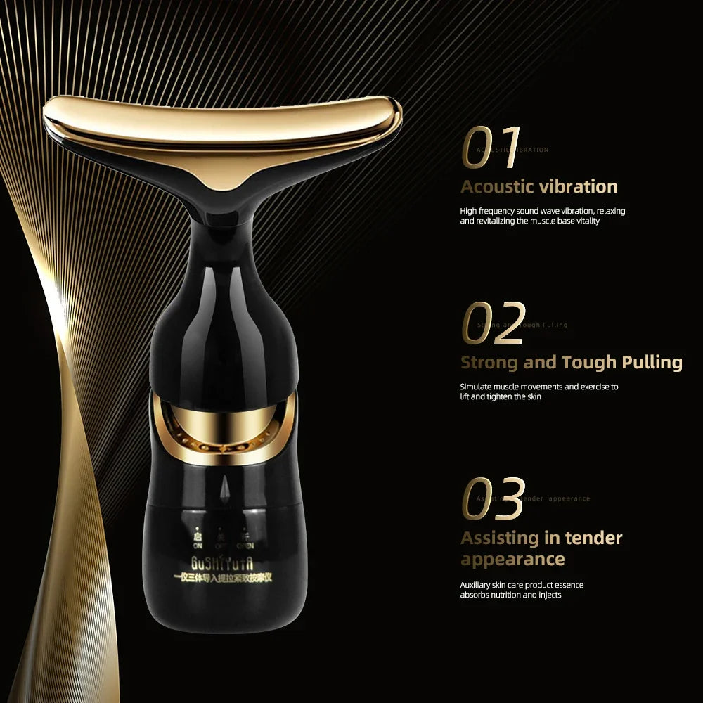 3 In 1 Facial Lifting Massager