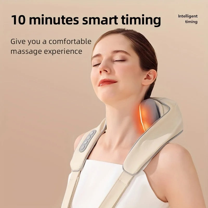 Electric Neck And Shoulder Kneading Massage Pillow