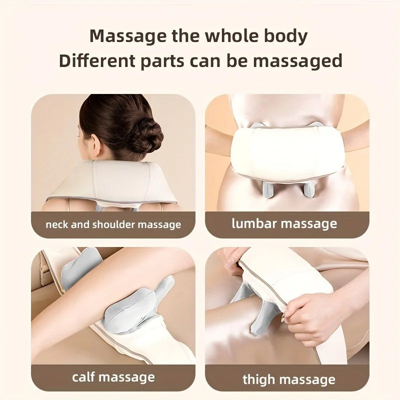 Electric Neck And Shoulder Kneading Massage Pillow