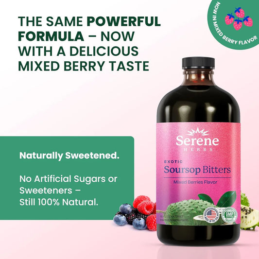 🌿 Serene Herbs  Soursop Bitters