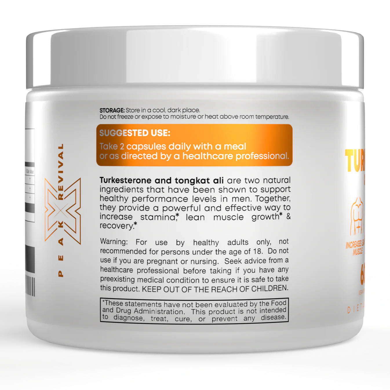 Turkesterone & Tongkat Ali by Peak X Revival