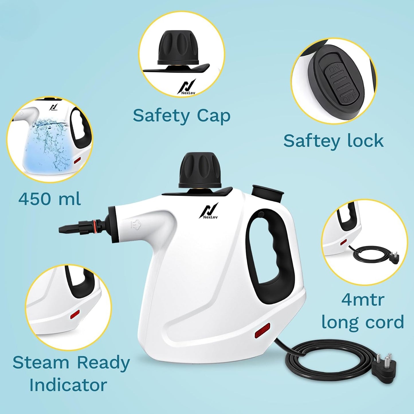 Steam Cleaner Multi-Purpose Steam Cleaning