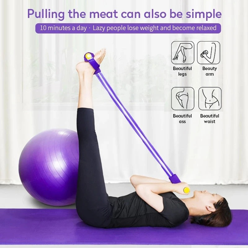 Resistance Elastic Pull Rope Gym, Exercise Training